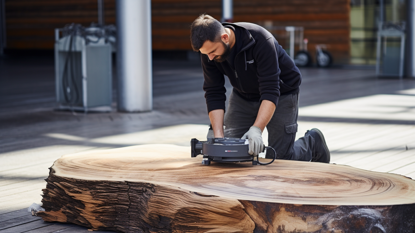 Czy czyszczenie drewna laserem może być stosowane na podłogach drewnianych?