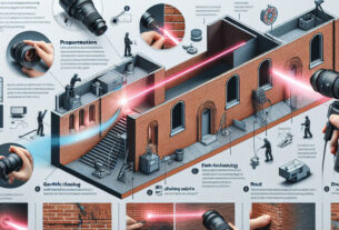 Verwendung von Lasersystemen zur Entfernung von Flecken von Ziegelfassaden